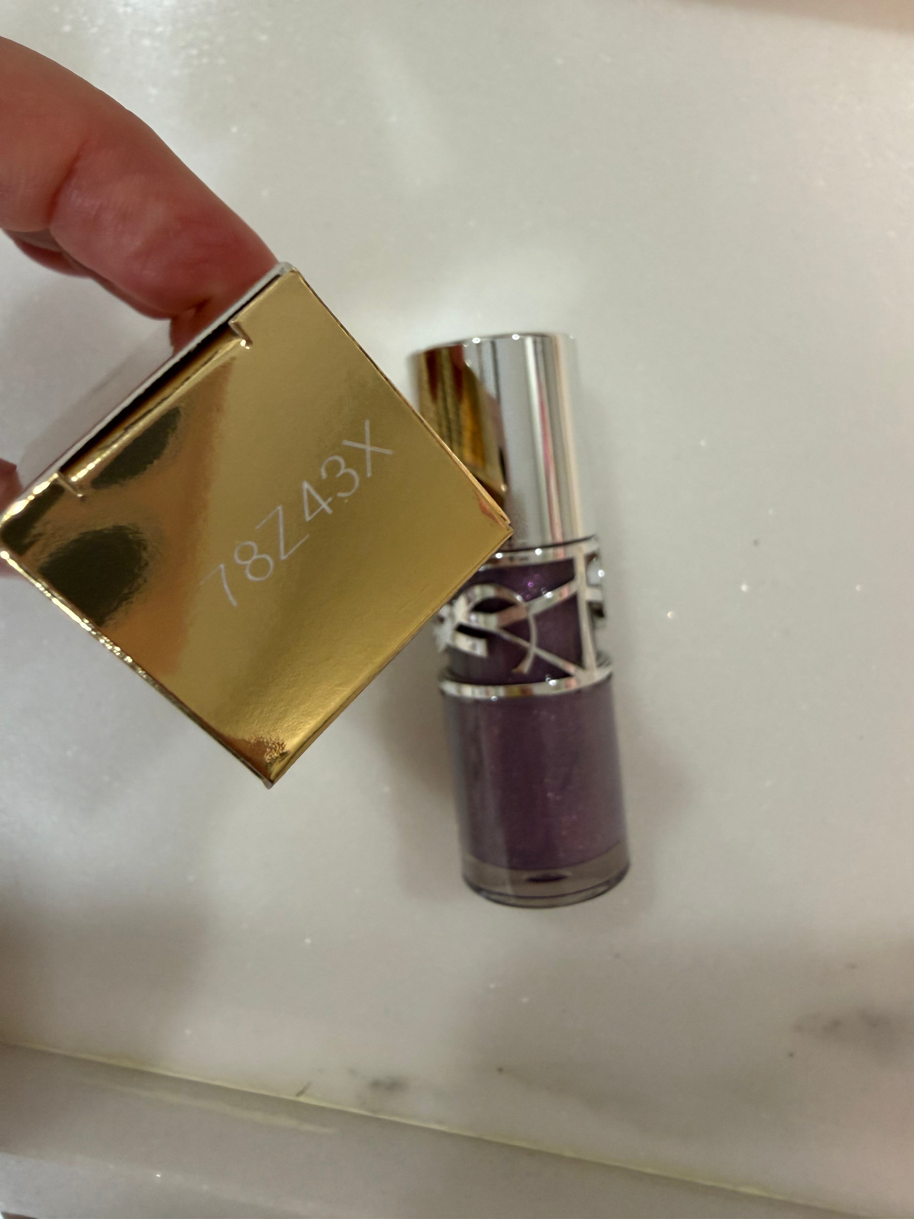 YSL Loveshine Plumping Lip Oil Gloss — 01 Thunder Stealer