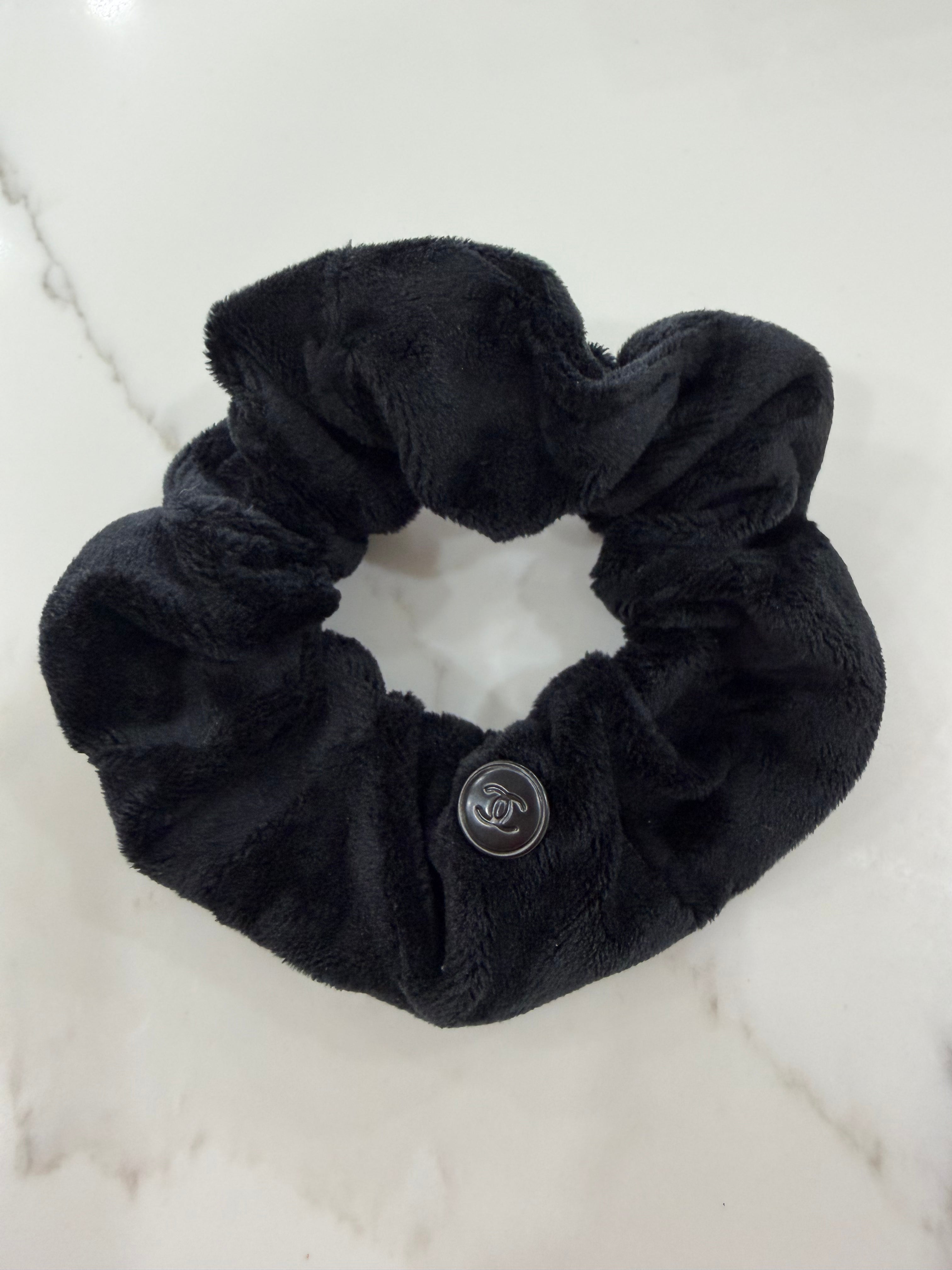 CC 2-Piece Soft Plush Scrunchie Set