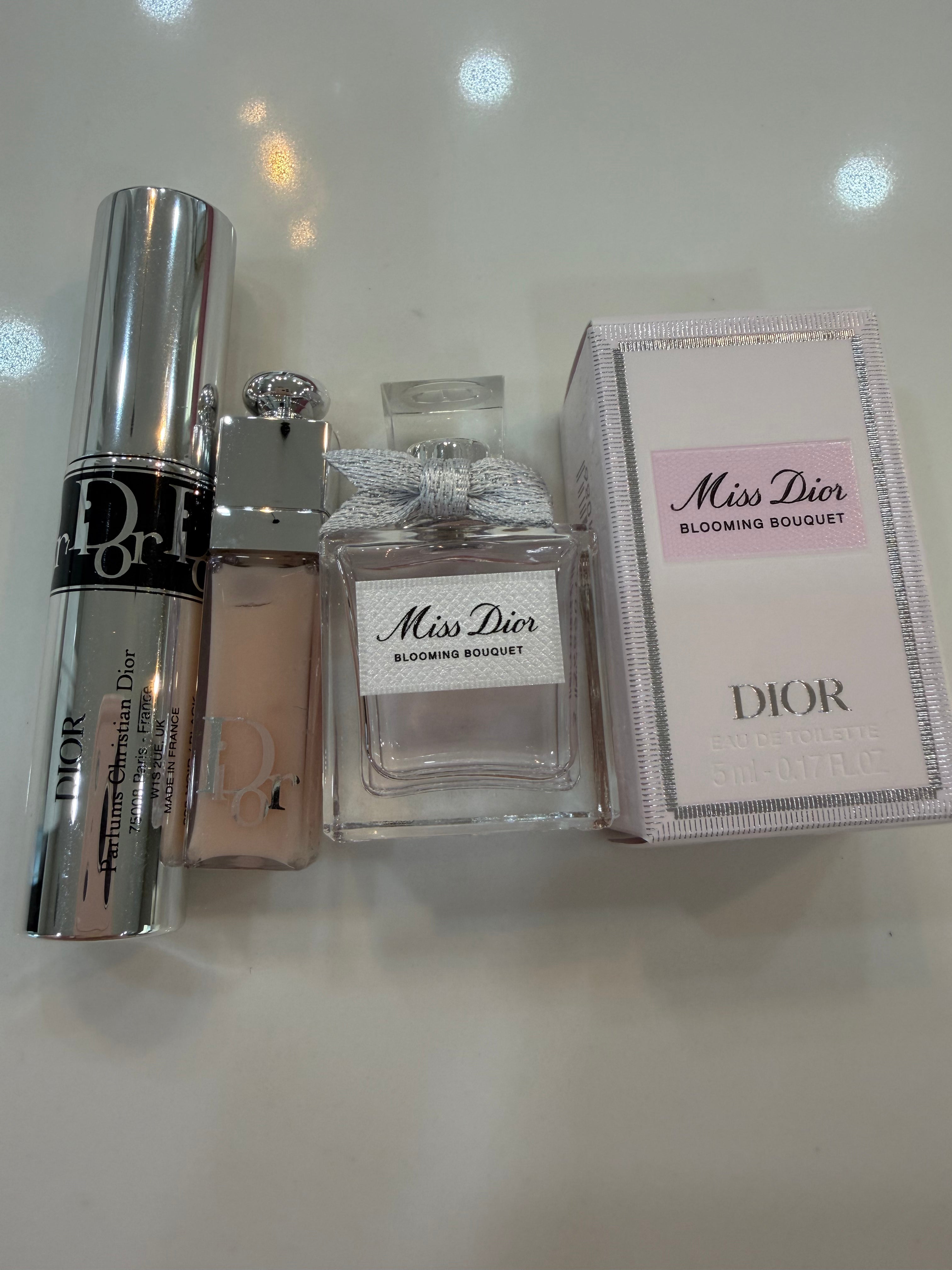 CD Pink Beauty Pouch Gift Set + 3 Beauty Minis
