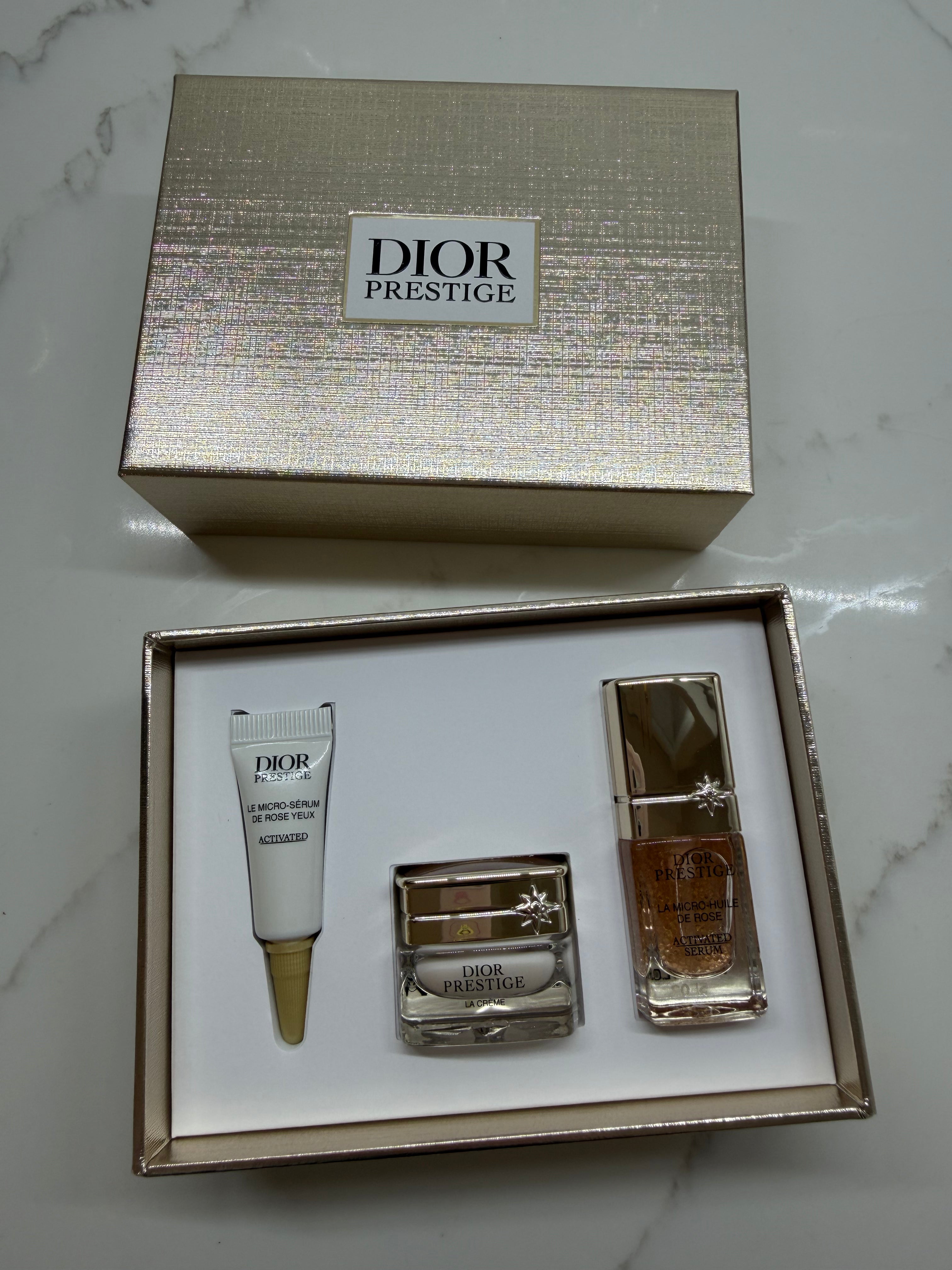 Dior Prestige Luxury Skincare Gift Set | 3-Piece