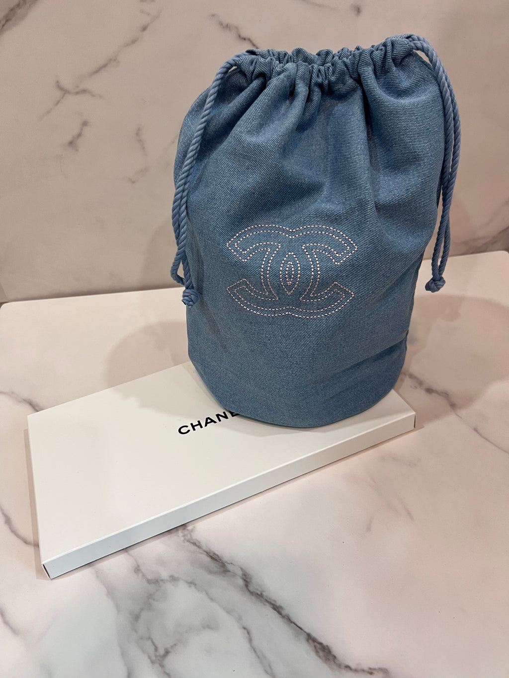 CC Denim Pouch