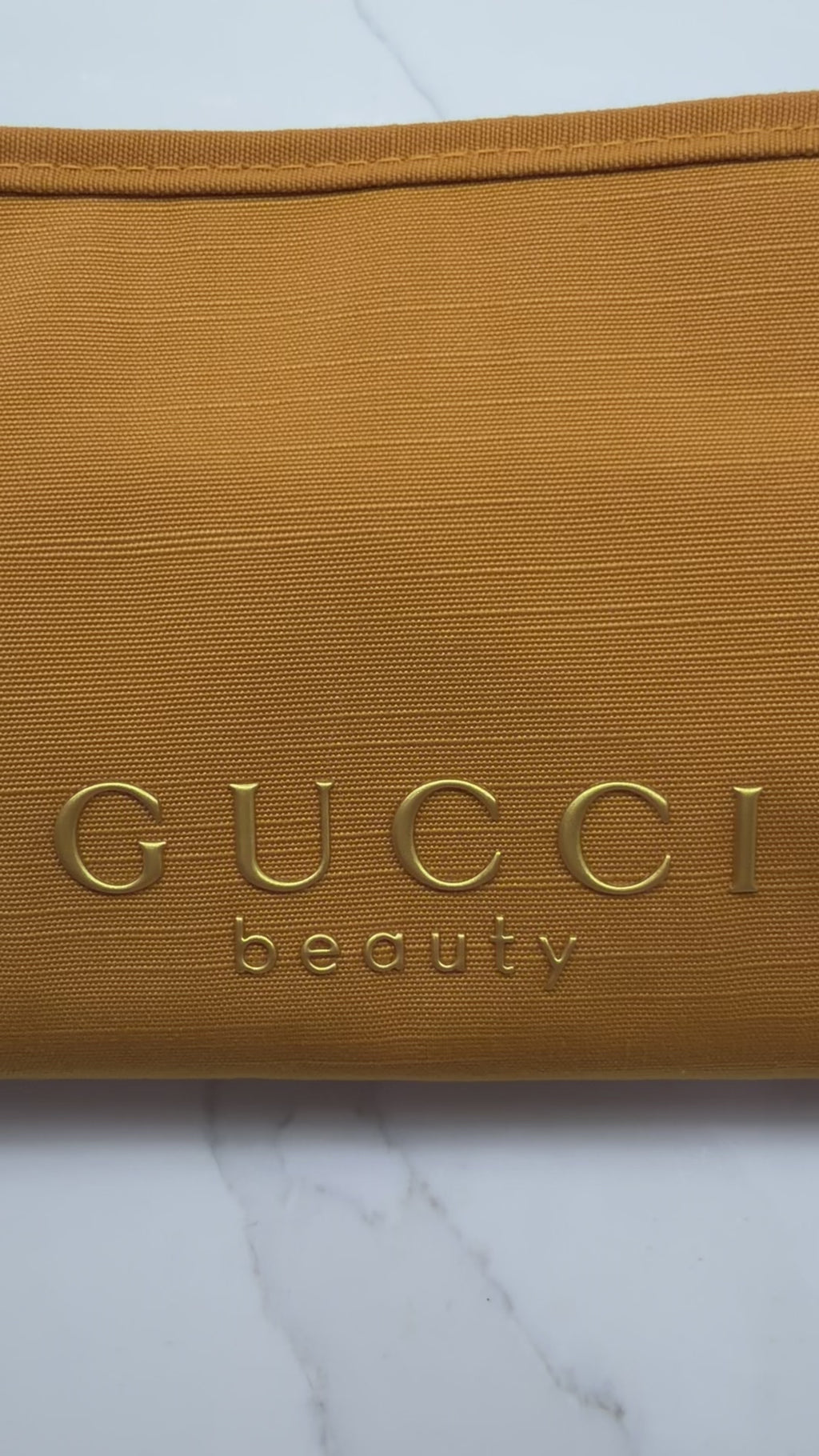 Gucci Beauty Floral Travel Makeup Organizer – 4-Piece Pouch Set