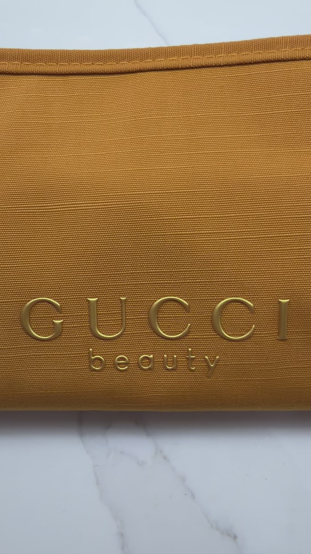 Gucci Beauty Floral Travel Makeup Organizer – 4-Piece Pouch Set