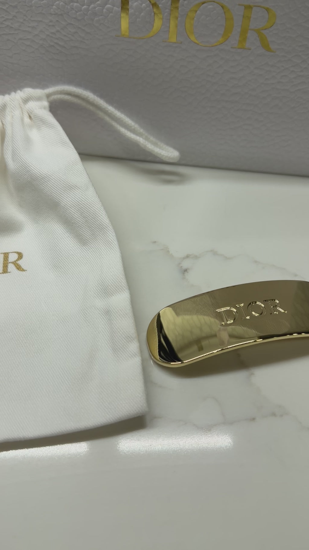 CD Gold Hair Clip