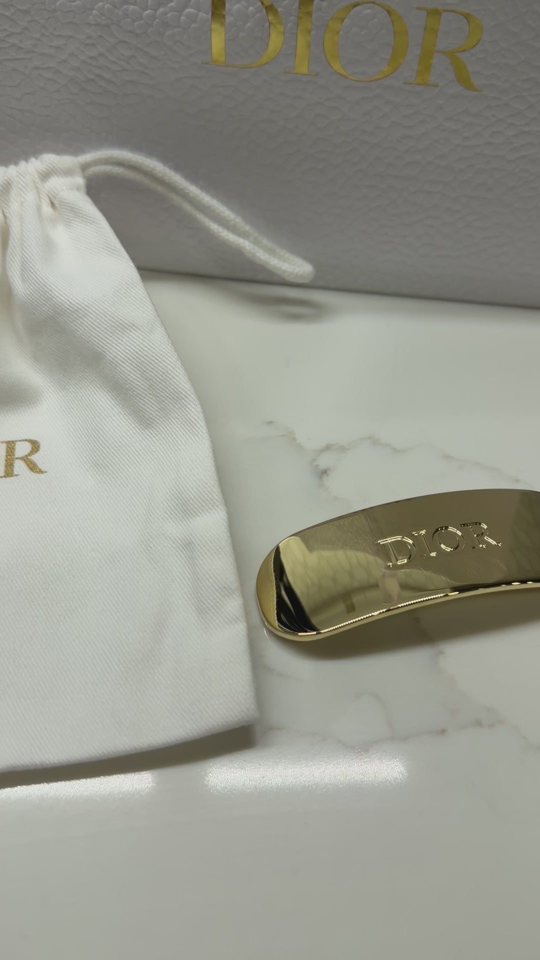 CD Gold Hair Clip