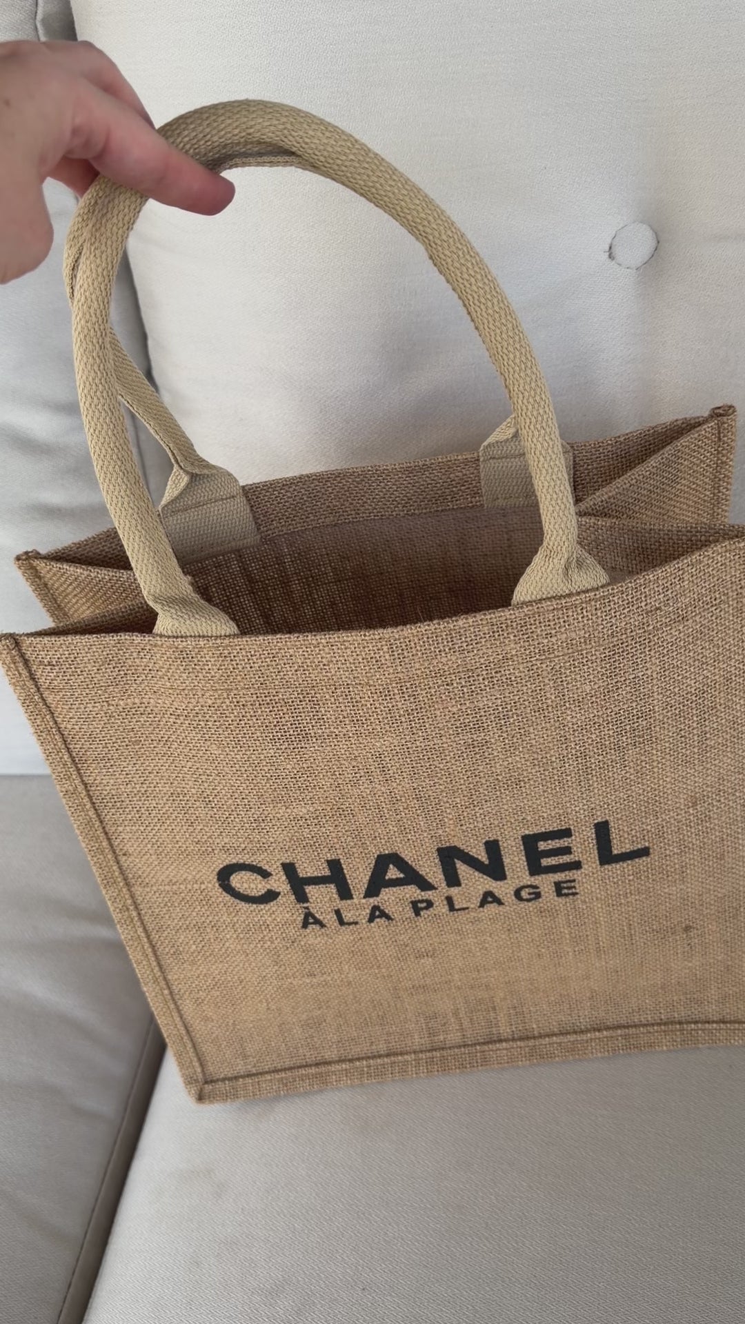 CC Natural Tote Bag
